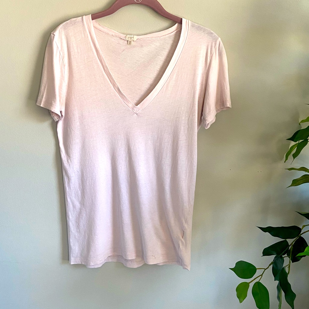 2 / $12! Jcrew Basic Vneck
